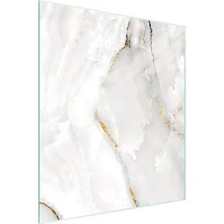 Glasschneidebrett 45x52 Marmor