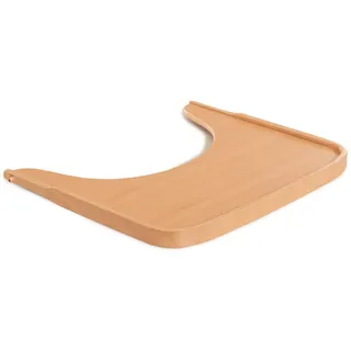 hauck Holz Essbrett für Alpha+ & Beta+ Holzhochstuhl Alpha Wooden Tray, für Kinder 6-36 Monaten, Esstisch aus FSC® zertifiziertem Buchenholz mit Erhöhtem Rand (Natural)