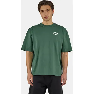 PEGADOR T-Shirt "Reine Oversized Tee" Baumwolle, oversize, washed solid grün