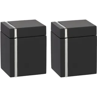 2er Set Universal-Aufbewahrungsbox mit Deckel Aufbewahrung Bad Schmuck box