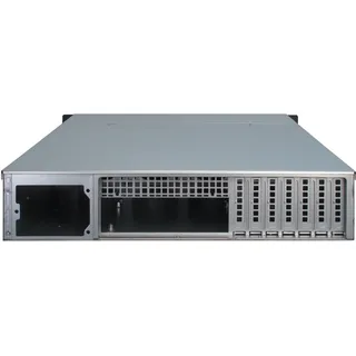 Inter-Tech IPC 2U-2406 - Gehäuse - Server (Rack) - Schwarz