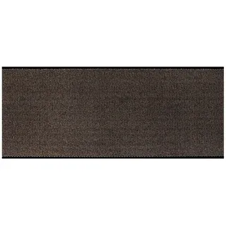 andiamo Fußmatte Easy - Schmutzfangmatte, Türmatte & Fussmatte für den Eingangsbereich - Läufer Flur nimmt Schmutz effektiv auf - 90 x 100 cm in Braun