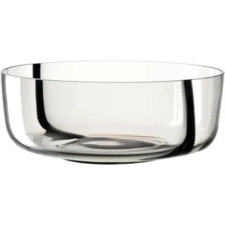 LEONARDO HOME ALVEO Schale • 1 Stück • Für Salat, Snacks und Desserts • Dekorative Servierschale • Für jede Situation • Edles Wohnaccessoire • Stilvolles Designobjekt • Höhe 10 cm • taupe • 055230