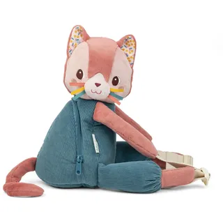 Lilliputiens Jeanne Die Katze Weicher Rucksack - Multicolor – One Size