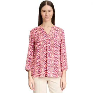 Cartoon Blusenshirt mit Muster Pink 36