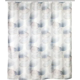Wenko Duschvorhang Navan 180 x 200 cm blau