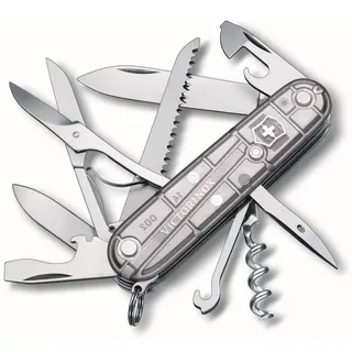 Victorinox Huntsman Silber Transparent
