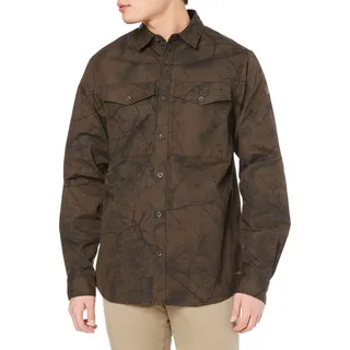 Fjallraven 87326 Värmland G-1000 Shirt M Shirt Mens Dark Olive Camo XL
