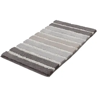 KLEINE WOLKE Badteppich Phoenix Silbergrau 120 x 70 cm