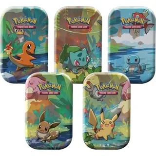 Pokémon Kanto Friends Mini Tin