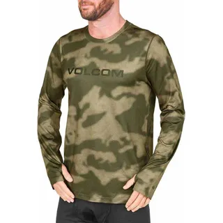 Volcom V-science Langarm-t-shirt Grün S Mann Grün S - Grün