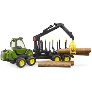 Bruder 02133 - John Deere 1210E Rückezug grün 1:16