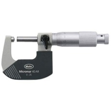 Mahr 4134941 Micromar 40 AR Mikrometer, 2,5-5,1 cm Reichweite