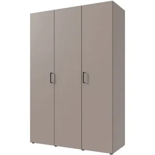 WIMEX Kleiderschrank »Mugano,in 8 Breiten,3 Höhen,2 Tiefen, viele Farben, Made in Germany« in Basic oder Premium Ausstattung, mit langen oder kurzen Griffen aus Metall, mit oder ohne Spiegel, schwarz