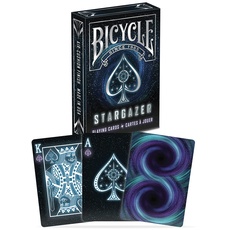Bicycle 023181 Stargazer Kartenspiel, 18 Jahre to 99 Jahre, Blau, Small
