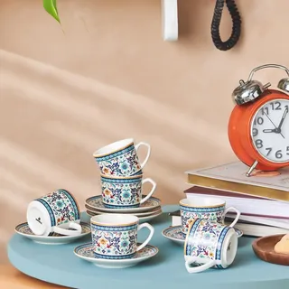 KARACA Espressotasse 0,08 l Blau 12 St.