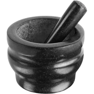 COLE & MASON Mörser und Stößel WORCESTER aus massivem Granit 14 cm