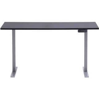 Schildmeyer Schreibtisch Metz mit elektrischer Höhenverstellung 702086, anthrazit, 138 x 60 x 72,7-117,2 cm