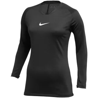 Nike Damen W Nk Df Park 1stlyr JSY Ls T-Shirt, Black White, M