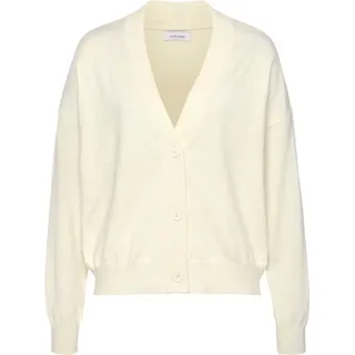 LASCANA Strickjacke Damen cream Gr.40/42