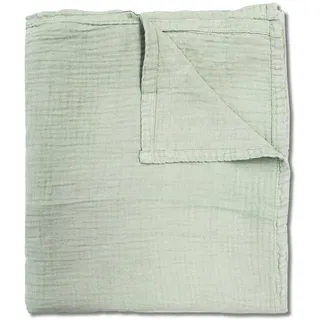 Sleezzz® Musselin Decke grün 150 x 200 cm