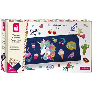 Janod Kreativset - Federmäppchen dekorieren und personalisieren