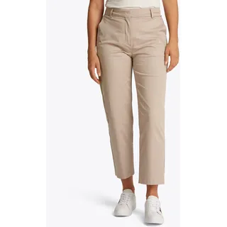 Tommy Hilfiger 7/8-Hose mit Bügelfalten beige