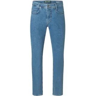 Straight-Jeans MAC "Arne", Herren, Gr. 34, Länge 32, light indigo bleach, Denim/Jeans, Obermaterial: 97% Baumwolle, 3% Elasthan, gerade, Jeans Straight-Jeans, in gepflegter Optik, mit Stretch