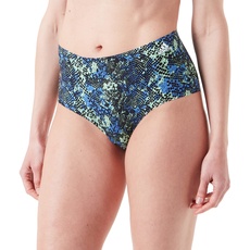 adidas Damen Brief Unterwäsche, Blue&Print, S