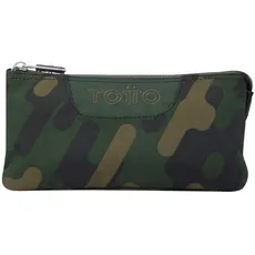 TOTTO Unisex Jugend Mehrzweckplatte etui, grün, Einheitsgröße