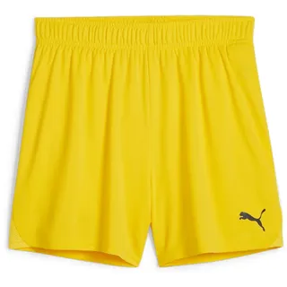 Puma teamGOAL Handball Shorts W, Unisex-Erwachsene Gestrickte Shorts, faster Yellow-PUMA black 706019