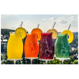 Topkapi Tiki Becher Morita Cocktailglas 0,5 l 13-tlg.