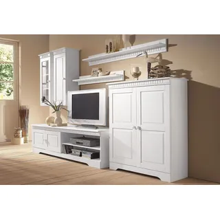 OTTO home Home affaire Wohnwand Set, 4 Stk. tlg., weiß,
