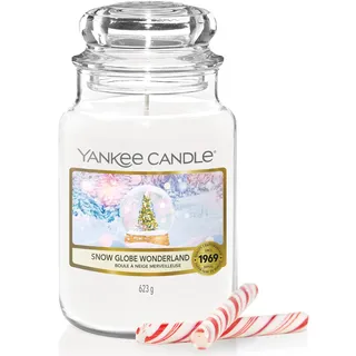 Yankee Candle Snow Globe Wonderland Duftkerze 623 g weiß