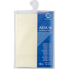 Mouldmaster Aida20 Aida 18 Creme, Baumwolle, cremefarben, 39cm x 45cm