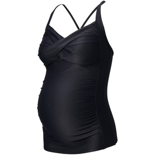 Noppies Damen Tankini Maui Umstandstankini, Schwarz (Black P090), 38 (Herstellergröße: M/L)