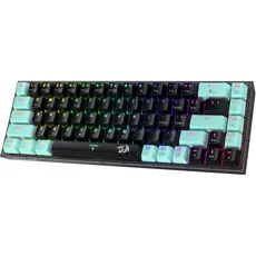 Redragon K631 PRO SE 65% 3-Mode Wireless RGB Gaming Keyboard, 68 Tasten Hot-Swap-fähige kompakte mechanische Tastatur mit Hot-Swap Free-Mod PCB Sockel & transluzentem Board, Custom Quiet Linear Switch