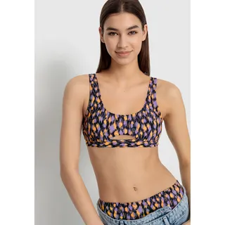 LSCN by LASCANA Bustier-Bikini-Top »Lavista« mit Cut-Out vorne, schwarz