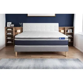 Matratzen- und Lattenrost-Set 90x200 cm - Actiflex Confort - Grau