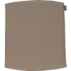 Siena Garden Sitzkissen District, Farbe Taupe Einfarbiges Design aus 100% Polypropylen (PP), mit Polyurethanfolie beschichtet