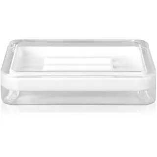 Möve Seifenschale Line white