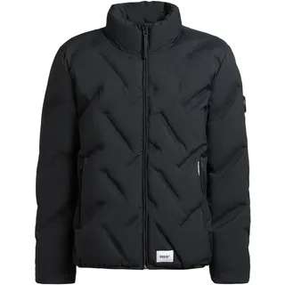 khujo Steppjacke "Steppjacke Clover" ohne Kapuze Herren Winterjacke mit auffälliger Steppung, port blau