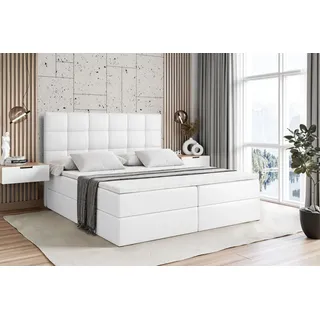 altdecor Boxbett 200 x 200 cm H4 Weiß