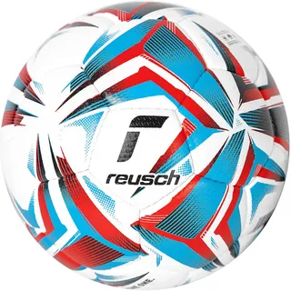 Reusch Trainingsball | handgenähter Fußball für Training und Freizeit | stabile Form, hervorragende Luftdruckstabilität & leuchtende Farben für EIN präzises Spiel | Football Attrakt Infinity