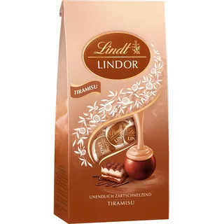 Lindt Lindor Kugeln Tiramisu mit Schokoladen zartschmelzende Füllung 137g