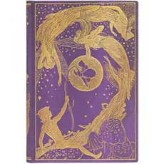 Paperblanks - Violet Fairy - Lang’s Fairy Books - Mini - Unlined - Elastic Band Closure - 85 Gsm