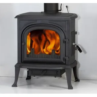 Kaminofen Globe-fire Orion raumluftunabhängig Guss schwarz 7kW - Schwarz