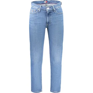 Nachhaltige Herren-Jeans: Dad Fit, Blau, Regular Tapered, 5 Taschen - Blau