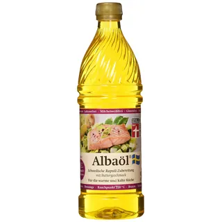 Albaöl Schwedische Rapsöl-Zubereitung mit Buttergeschmack 750 ml