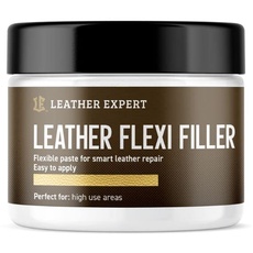 Flüssigleder für Lederreparatur 25 ml - Leder Reparatur Füller Gel für Handwerker - Leder Risse Reparieren für Sofa, Schuhe, Autositz – Flexibel Leather Filler - Ohne Schleifen